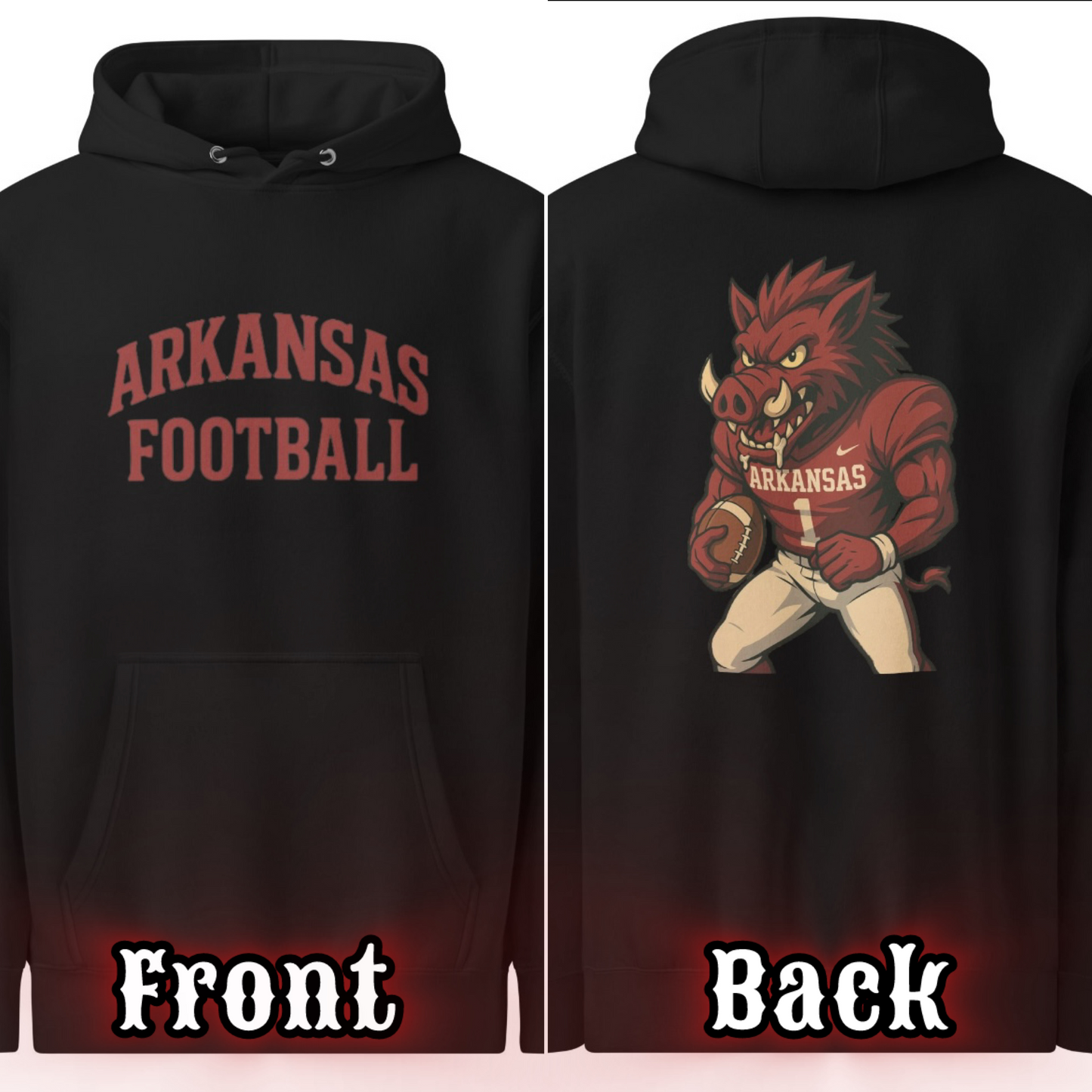Unisex RRF Arkansas Football Hoodie
