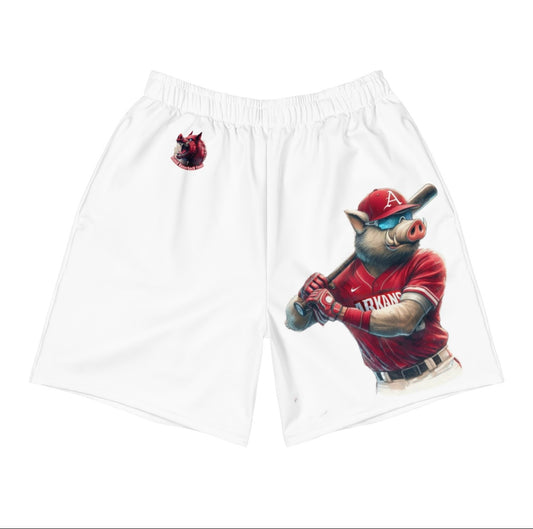 Unisex Arkansas Baseball Athletic Long Shorts